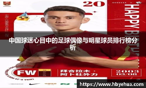 中国球迷心目中的足球偶像与明星球员排行榜分析